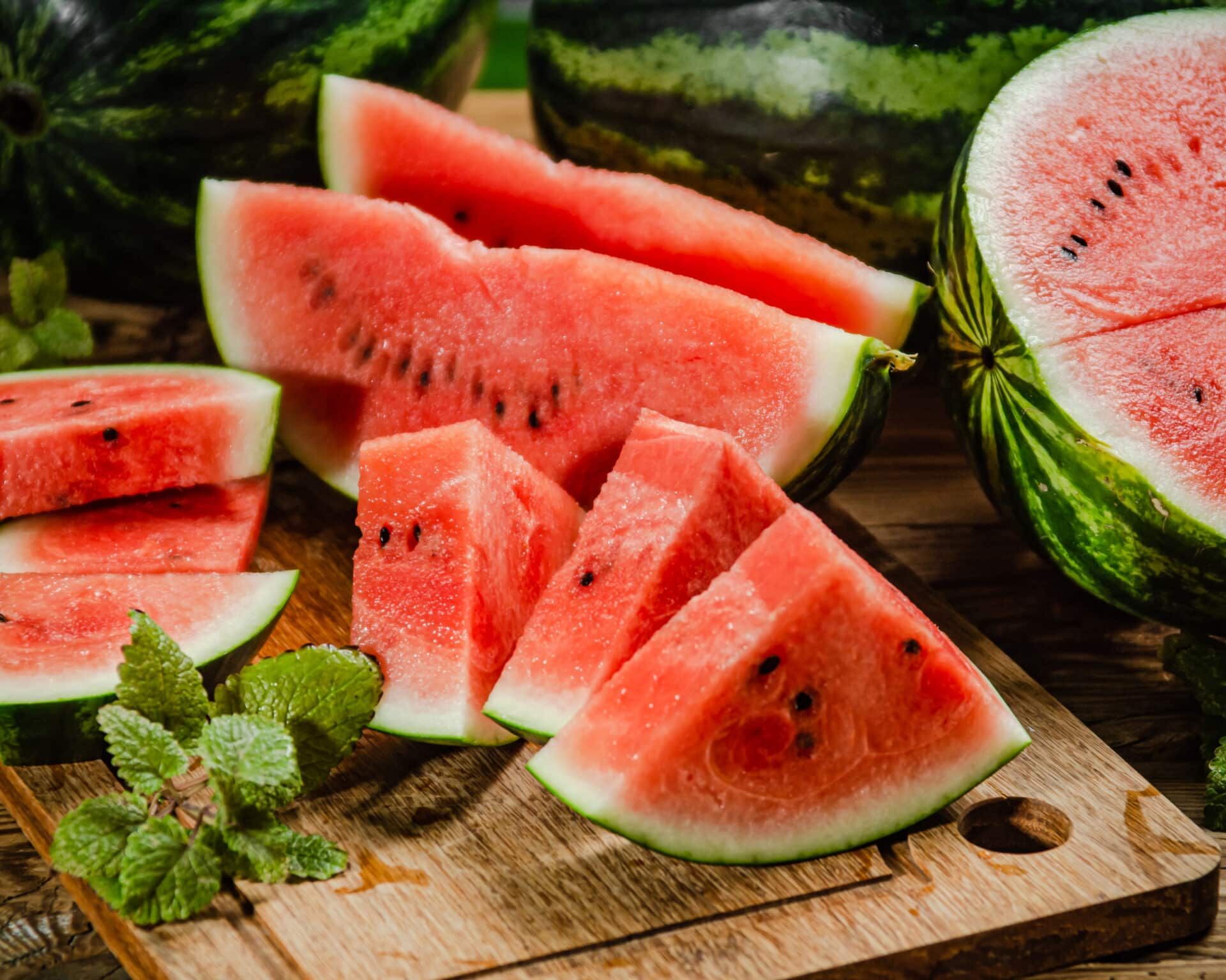Anguria fresca per menu estivi e ristorazione