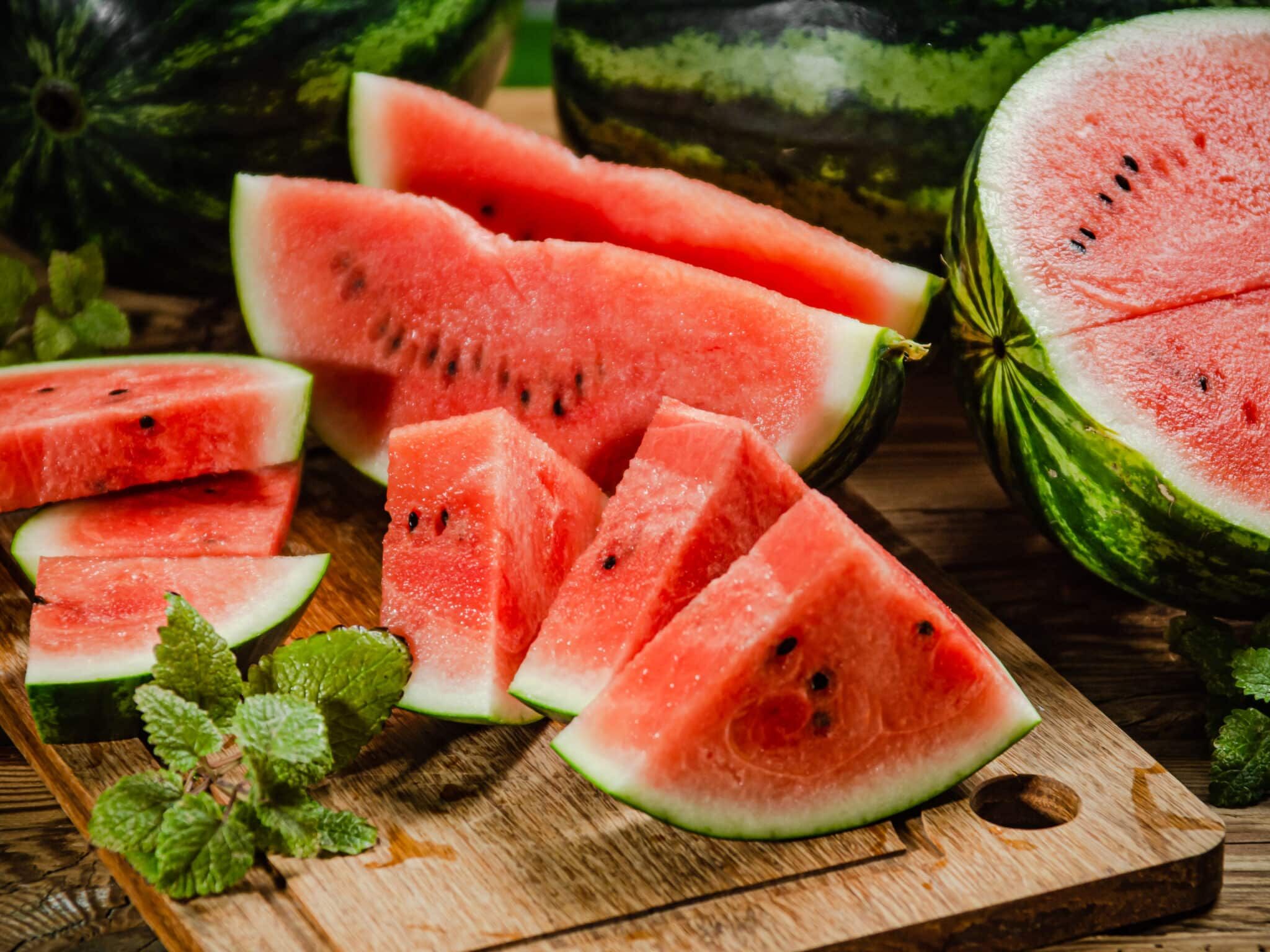 Anguria fresca per menu estivi e ristorazione